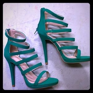 Miss Lola strap stilettos